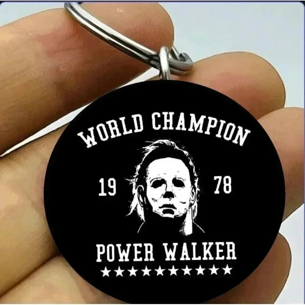 Michael Myers World Champion Power Walker 1978 Scary Series Killer Hot Keychain